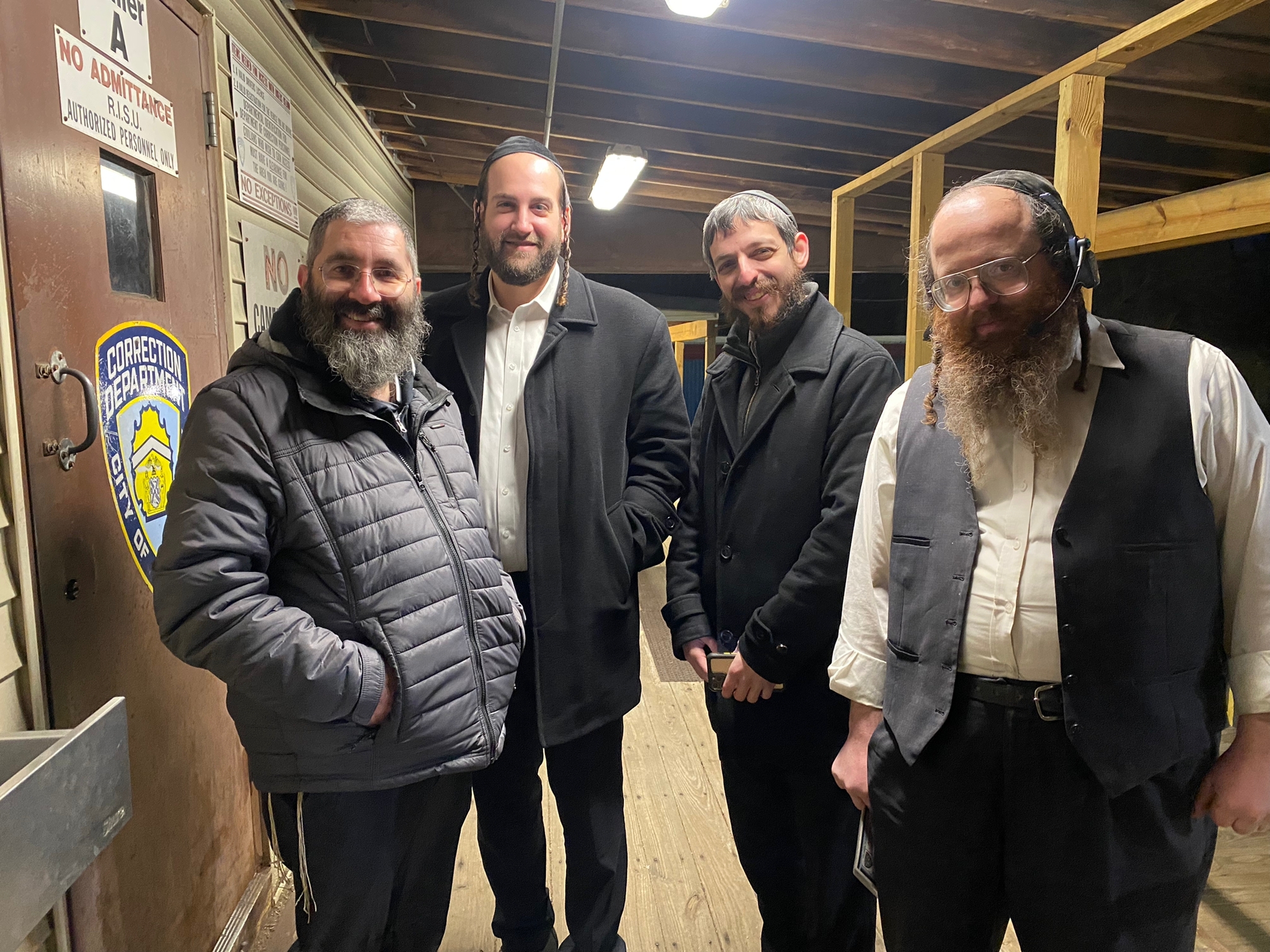 Chabad of Rikers event